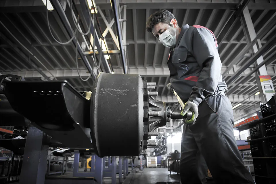 محور تریلی: راهنمای انتخاب محور دیسکی یا کاسه‌ای
