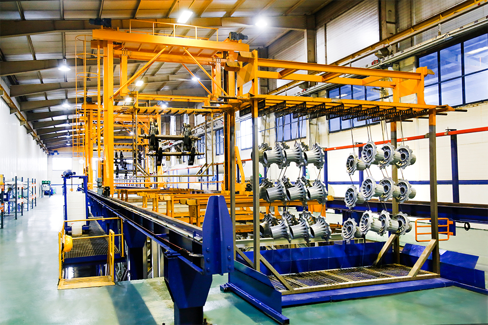 Cataphoresis process