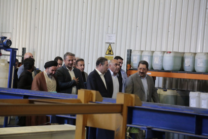 بازدید وزیر صمت و استاندار آذربایجانغربی از واحد تولیدی و صنعتی محورسازان چیچست بازدید وزیر صمت و استاندار آذربایجانغربی از واحد تولیدی و صنعتی محورسازان چیچست