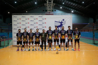 تیم محورسازان جام قهرمانی اولین دوره مسابقات والیبال