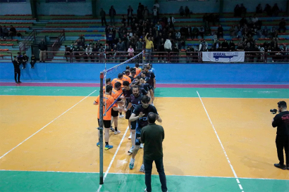 تیم محورسازان جام قهرمانی اولین دوره مسابقات والیبال