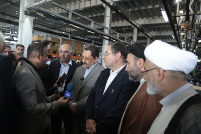بازدید وزیر صمت و استاندار آذربایجانغربی از واحد تولیدی و صنعتی محورسازان چیچست بازدید وزیر صمت و استاندار آذربایجانغربی از واحد تولیدی و صنعتی محورسازان چیچست