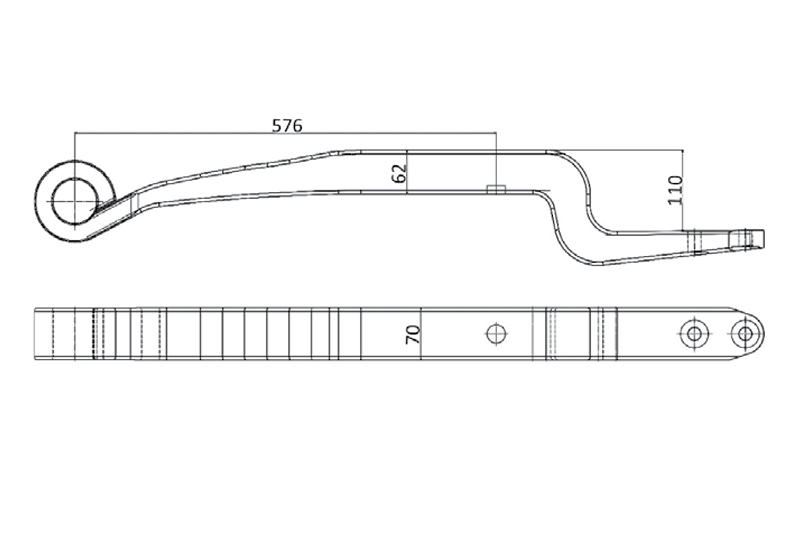 FOX Leaf Spring 7 cm