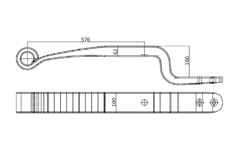 FOX Leaf Spring 10 cm