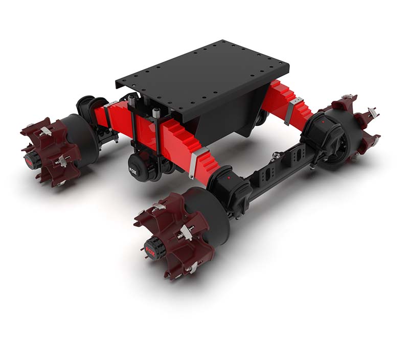 محور قیچی مندل FOX با ظرفیت 32 تن