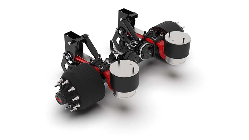 محور کاسه ای فنری FOX با ظرفیت 12 تن