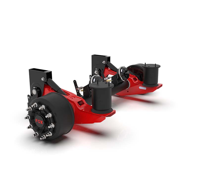 محور کاسه ای شاهنگی ساج بیرون FOX با ظرفیت 9 تن