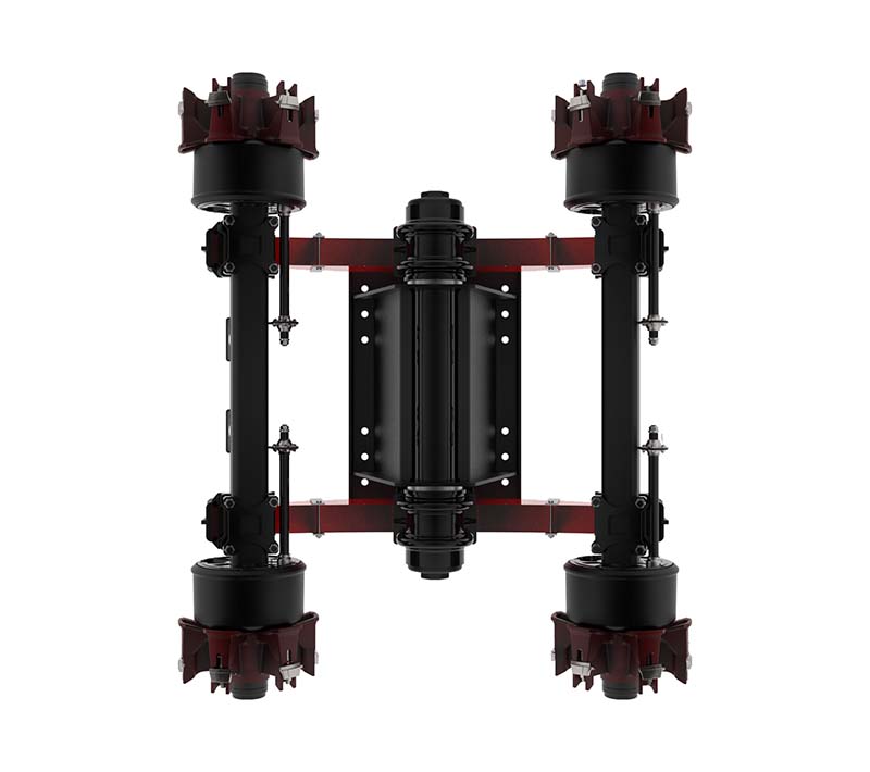 محور قیچی مندل FOX با ظرفیت 32 تن