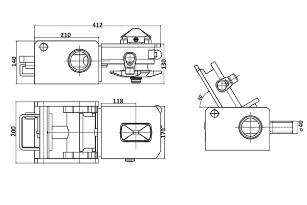 FOX Front Container Lock
