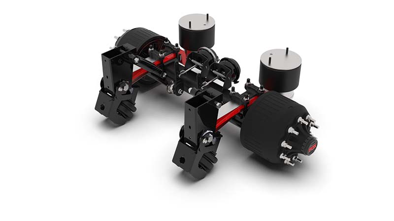 محور کاسه ای فنری FOX با ظرفیت 12 تن