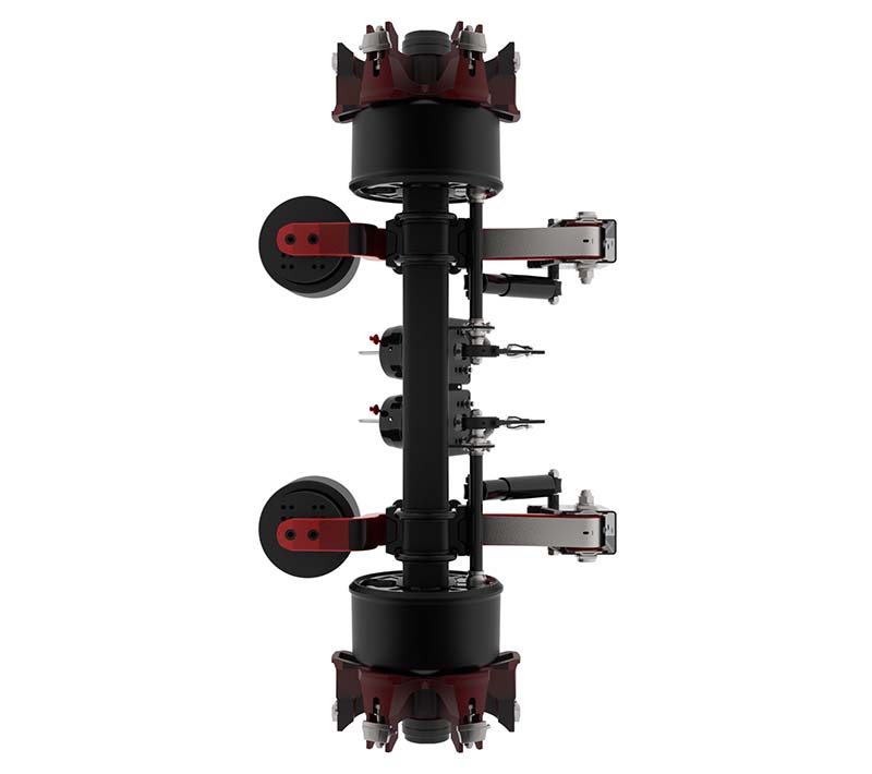 محور پره ای فنری FOX با ظرفیت 12 تن