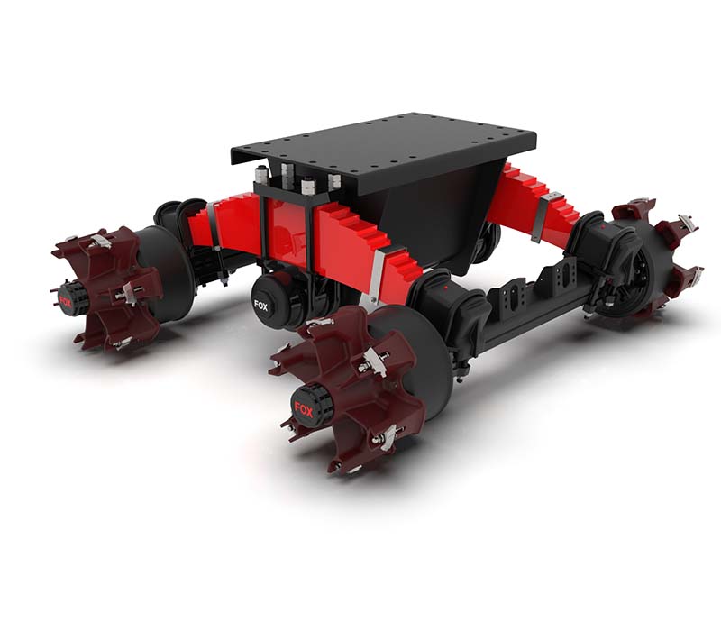 محور قیچی مندل FOX با ظرفیت 32 تن