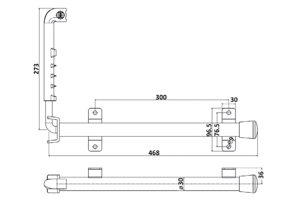 FOX Rear Door Holder