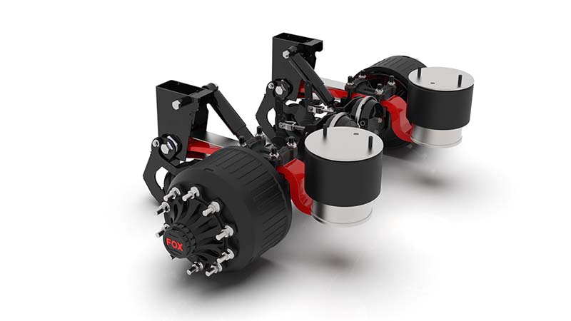 محور کاسه ای فنری FOX با ظرفیت 12 تن