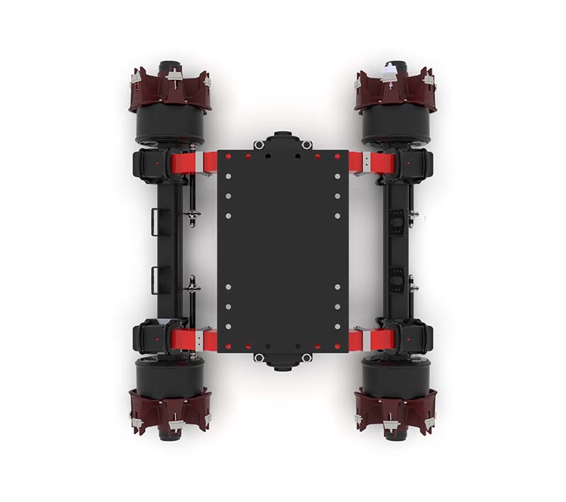 محور قیچی مندل FOX با ظرفیت 32 تن